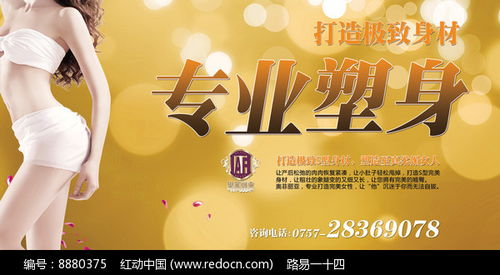 美容塑身广告设计 打造动人形象，激发消费欲望